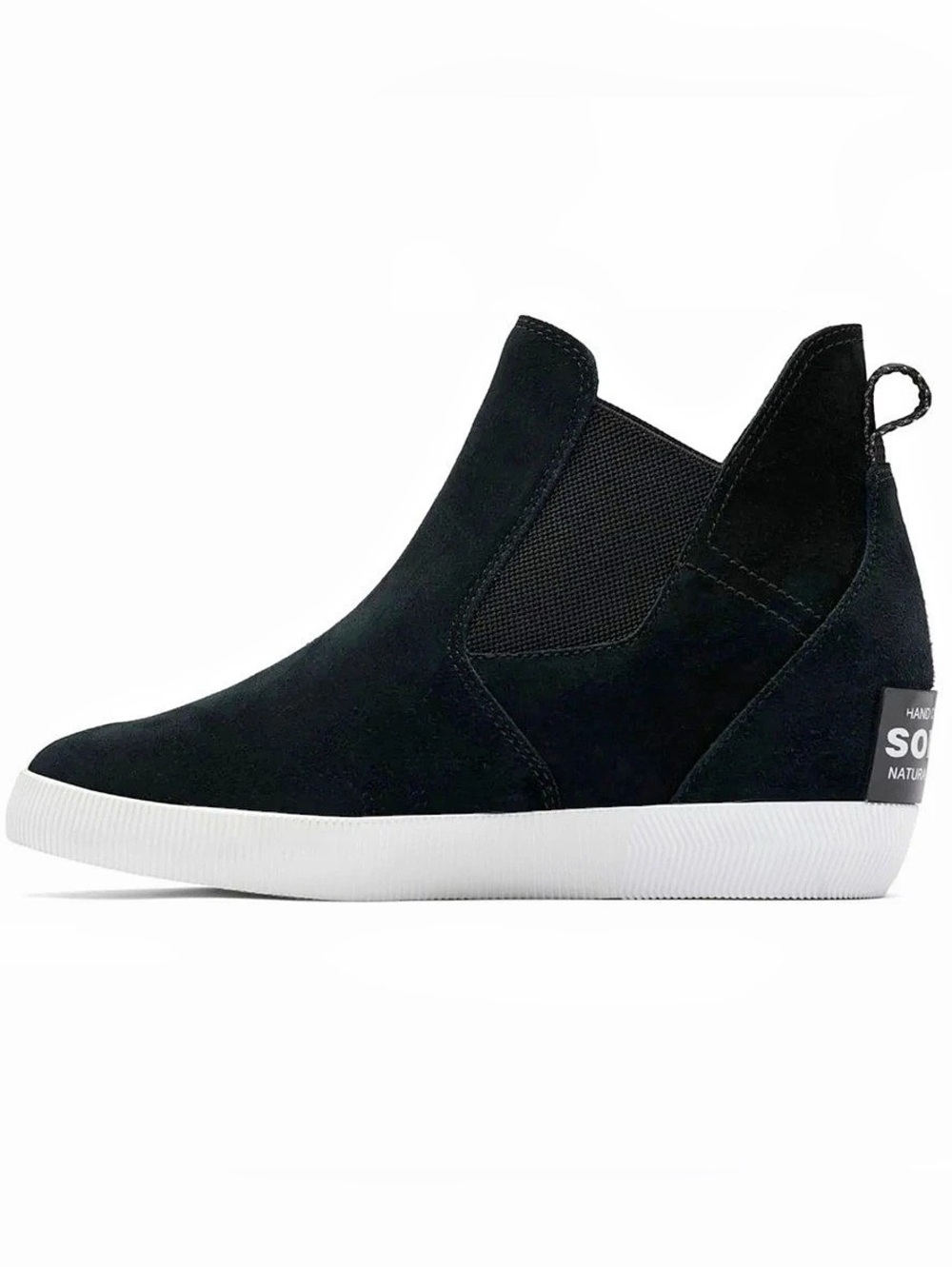 Sorel Out N About Slip-On Wedge Black Wedge Sneakers Like New